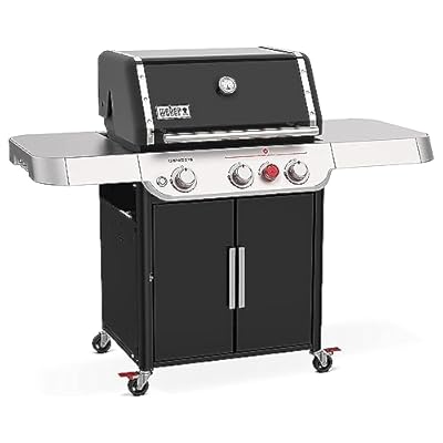 Weber Genesis E-325S Liquid Propane Gas Grill, Black
