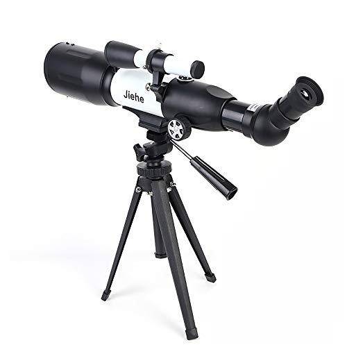GuoYq Telescopio AstronóMico, Telescopio Monocular 116X HD con TríPode Telescopio PortáTil De Refractor De Aprendizaje para NiñOs Y Principiantes De AstronomíA