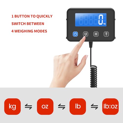 kkz shipping scale 440 lb heavy duty postal scale for packages large mailing scale for postage industrial small business laundry warehouse stainless steel