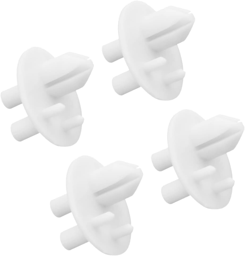 Aupll Replace 241993001 Support Cover Crisper Cover Support Refrigerator Shelf Support Replace 1513081 240350802 EA2358879 AH2358879 AP4393090 PS2358879 4 Pack