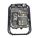 Chaise pliante en plein air Sac à dos Chaise de refroidisseur Tabouret Portable Léger pour Camping Randonnée Piscine Pêche Camouflage Fournitures de pêche Outil