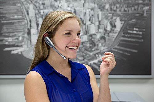 Plantronics CS50 Wireless Headset Bundle with Lifter and Headset Advisor Wipe (Renewed) - Thumbnail 5