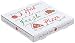 W PACKAGING WPPB14KW Pizza Box, 1 5/8" Deep, B-Flute Hot Fresh Print, 14", White/Kraft (Pack of 50)