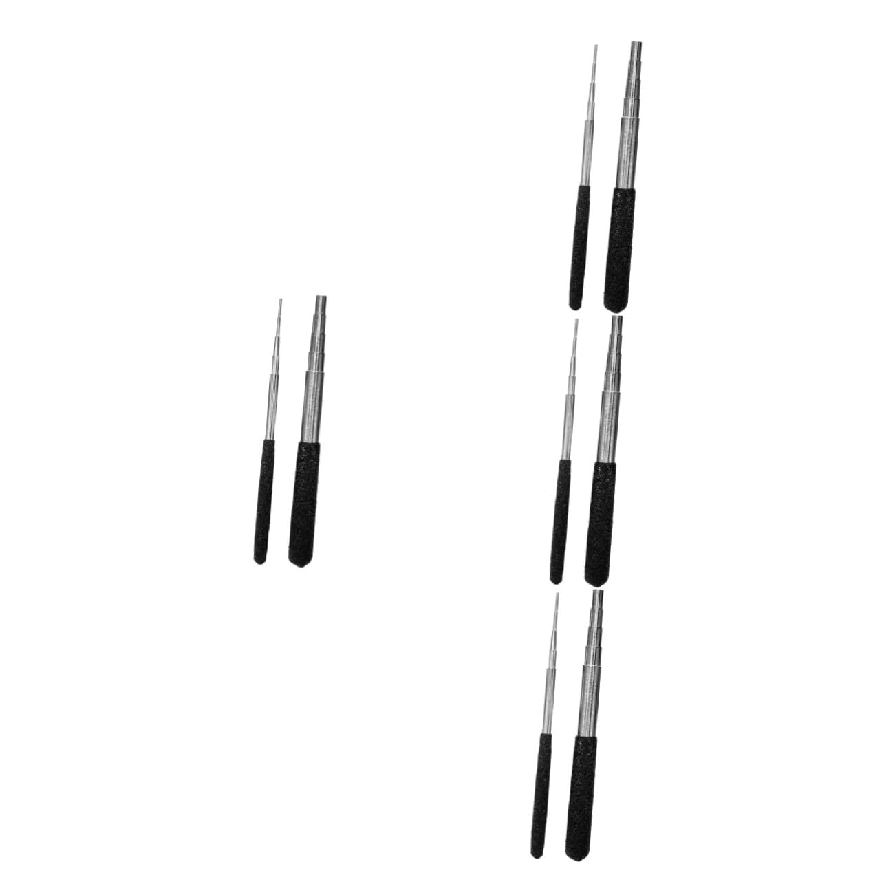 4sets Mandrini per Avvolgimento Filo Utensili per Creazione Gioielli di Design Pratico per Formare Anelli e Componenti di Gioielleria Adatti per Principianti e Professionisti