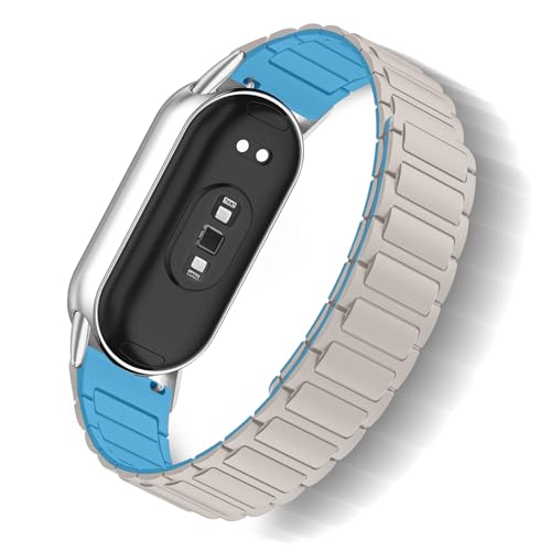[ToVioc] �o���h Xiaomi Smart Band 10 / 9 / 8 �Ή� �V���R���o���h �X�|�[�c�X�g���b�v �ւ��x���g ���C�N���X�v �h�� �ϊ��� �ϋv�� �����x���g �j�����p Xiaomi Mi Band 10 / 9 / 8 �Ή� (