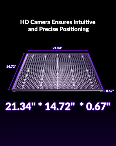 Image of Honeycomb Laser Bed Accessory for WeCreat Vision Pro Laser Engraver Machine