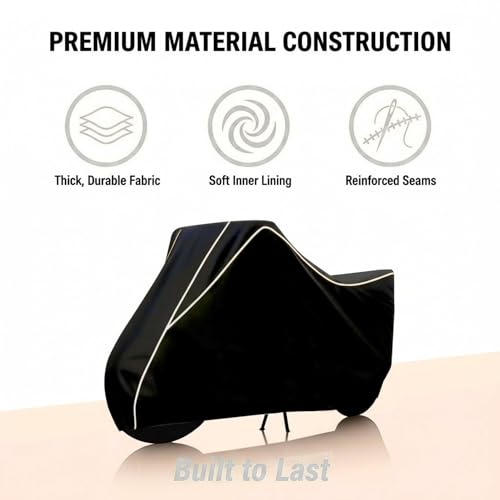 Image of Stylish Water Resistant Scooty Body Cover Compatible with Ola S1 Air & All Models | UV Protection, Dustproof, Heat Resistant, Two Wheeler | New All Weather Protection, Dust & Rain