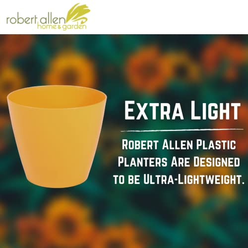 Robert Allen Home & Garden Pim01287 Charlevoix Durares Planter, 12" - Harvest #TOP1