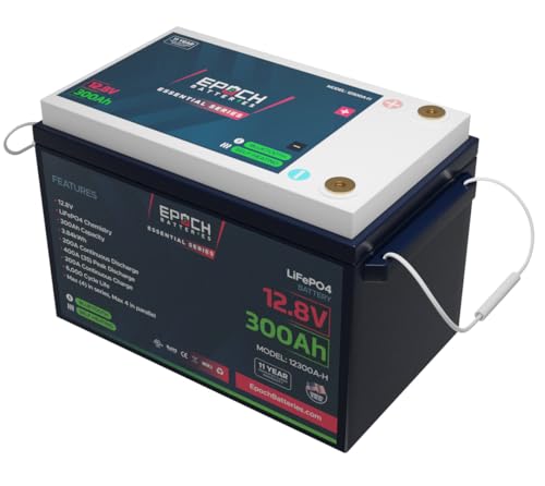 12V 300Ah Essential Series Heated LiFePO4 Battery