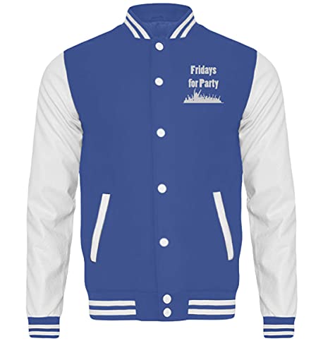 Veste de survêtement College veste multicolore de style urbain vintage taille XXL grand confort