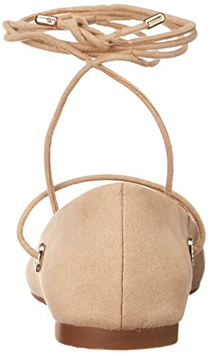 Jessica Simpson Womens Bingley Faux Suede Lace Up Flats3