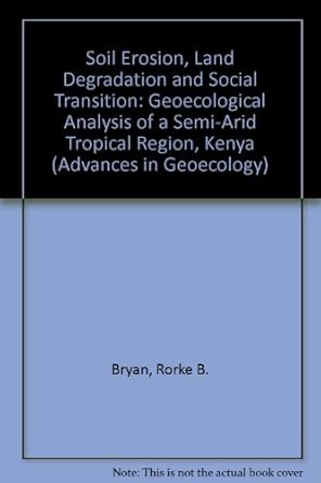 Soil Erosion, Land Degradation and Social Transition: Geoecological ...