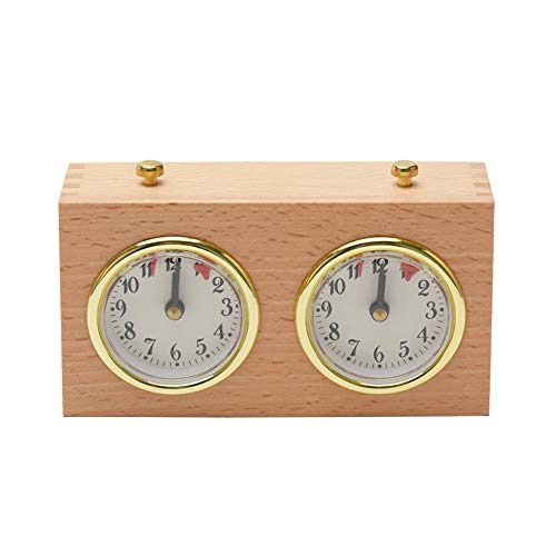 Temporizador de ajedrez, reloj internacional de ajedrez, reloj profesional de ajedrez, reloj analógico de ajedrez, temporizador de cuenta atrás, temporizador de cuenta atrás, no necesita batería