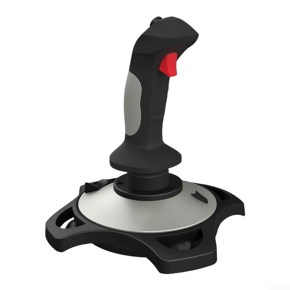 Joystick del simulatore di volo per il controller di gioco dell'ABS del PC | Esperienza immersiva sim di volo, manovre realistiche, meccanismi di controllo precisi, durata ABS, compatibile con PC