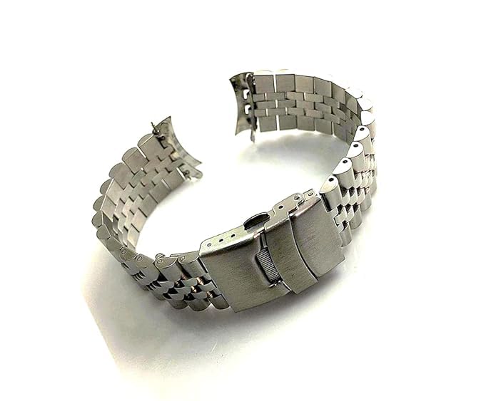 Image of 20mm Watch Band for ECO-Drive 32003272 Jubilee 316L Steel Bracelet