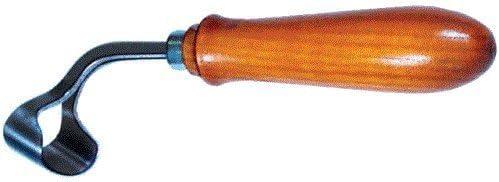 Farrier Hoof Knife Oval Swiss Wooden Handle Hoof Caring Veterinary