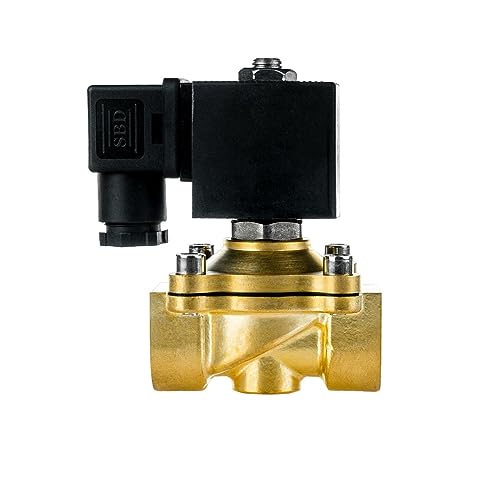 Électrovanne en laiton 3/4 vanne solénoïde 230V AC NF 10 bars