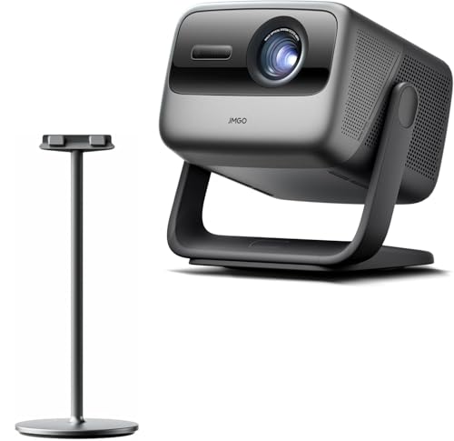 Image of JMGO N1S Ultra 4K Triple Laser Projector with Projector Floor Stand
