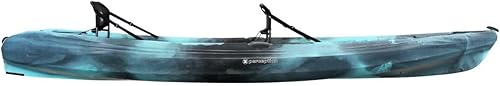 Miniatura 9 de Perception Tribe 13.5 - Kayak tándem sentado en la parte superior para diversión completa, almacenamiento trasero grande con amarres