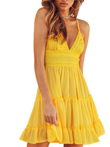 Robe d'été courte légère anti-chaleur pour rester élégante à la plage