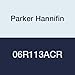 Parker Hannifin 06R111LC Series 06R Prep-Air II Zinc Compact Pressure Regulator Without Gauge, 60 psig Pressure Range, Non-Relieving Relief, 1/4" NPT Port Size