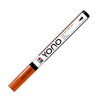 Marabu YONO Penna Acrilica Giapponese - Punta Rotonda 0,5-1,5 Mm, Impermeabile, Per Vetro, Legno, Pietra, Tessuto
