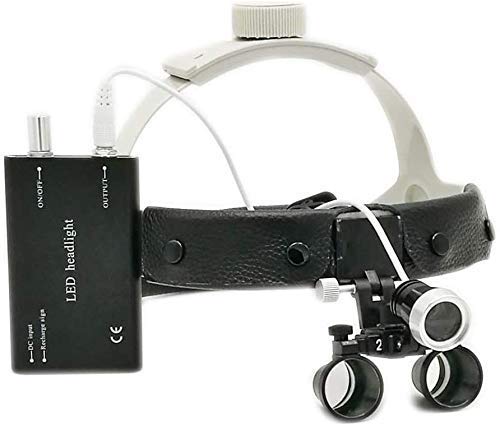 YGB Super verrekijker,Chirurgische verrekijker Loepes LED Verlichte 3.5X Dental Chirurgische Hoofdband Verrekijker… - Image 8