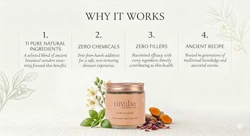 Image of Pure Herb Radiance Mask - 100% Natural Ayurvedic Face Pack for Glow & De-Tan