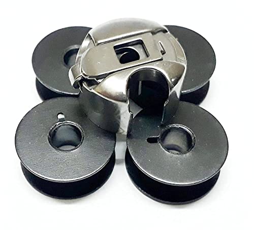 HPGM Commercial Sewing Machine/Shop/Big Sewing Machine/Industrial Sewing Machine Bobbins & Bobbin Outer case for Big Size Home/Shop Sewing Machine for Singer/Usha/Sapna/Merit/Brother/Rajesh