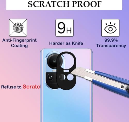 Image of Camera Lens Protector comfortable for RENO 11F 5G- 9H Tempered Glass, Scratch-Resistant Camera Glass Protector (RENO 11F (5G))