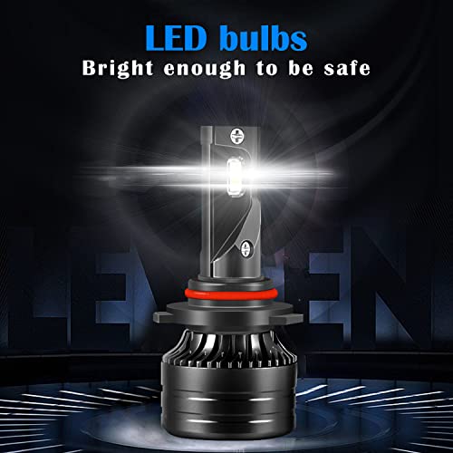 Quayub Suitable For Dodge Ram 1500 2500 3500 4-Headlamps (2009-2012) Led Headlight Bulbs, 9005/Hb3 High Beam+H11 Low Beam+9145 Led Fog Light Bulbs, 6500K 28000Lm Brighter, Pack Of 6 #TOP5