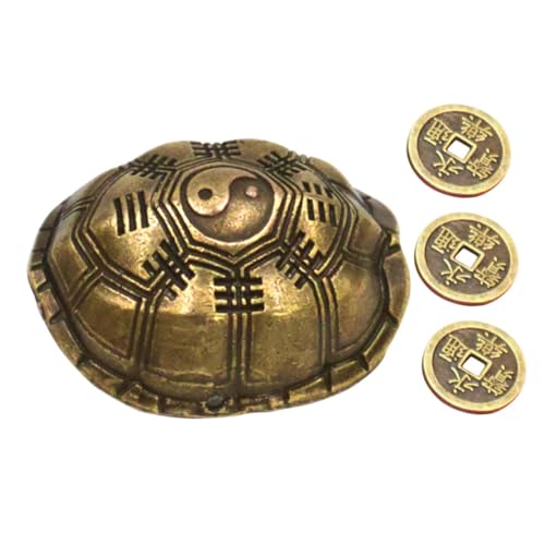 Homoyoyo in Di Zinco Di Oggetti Divinatori Monete Statua Di Di Per Decorazioni Di Ufficio e Casa