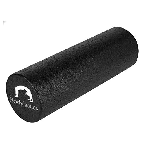 Bodylastics 60cms Foam Roller for Deep Tissue Massage, Pain Relief from Sore Muscles, Pre & Post Exercise Fitness Workout Sessions