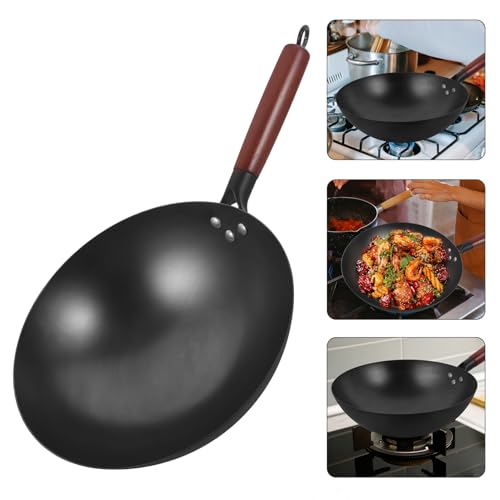 Wok con Mango de Madera Antiadherente VICASKY miniatura 6