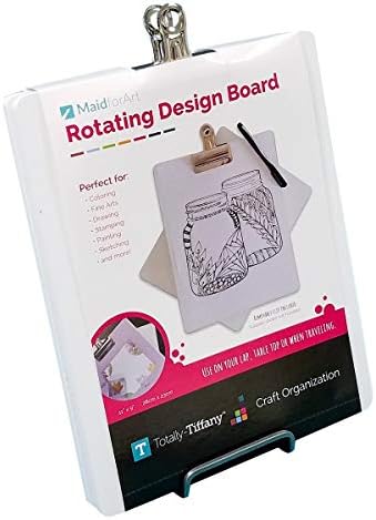 Totally-Tiffany Rotating DSGN Board, White