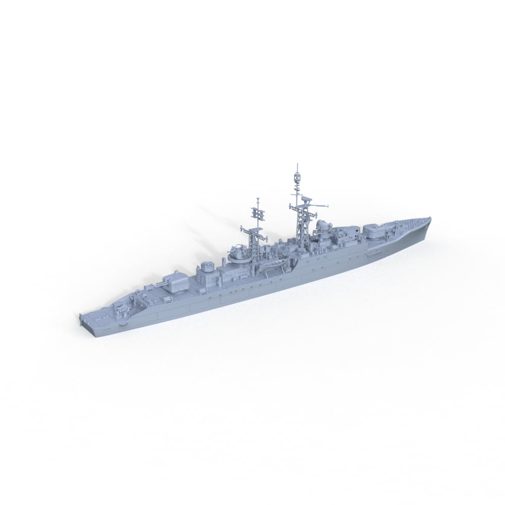 MRY-SFW SSC350631-A 1/350 zestaw do budowy modelu wojskowego brytyjska fregata klasy Leopard (F14) z segmentowym kadłubem