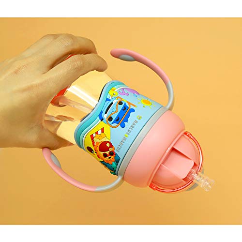 Copo Antivazamento 2 Estágios Em Tritan Rosa, Marcus E Marcus, Rosa, Médio