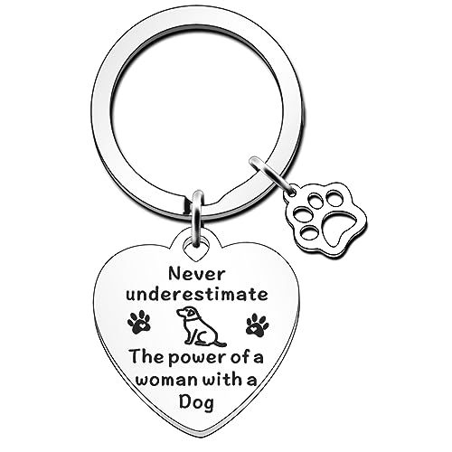 FMCC Dog Gifts for Women - Funny Dog Lover Keyring