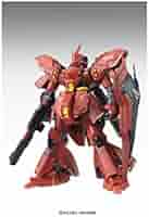 模型製作用品 MSN-04SAZABI Bandai Original GUNDAM RG 1/144 MSN-04 Sazabi Anime Action