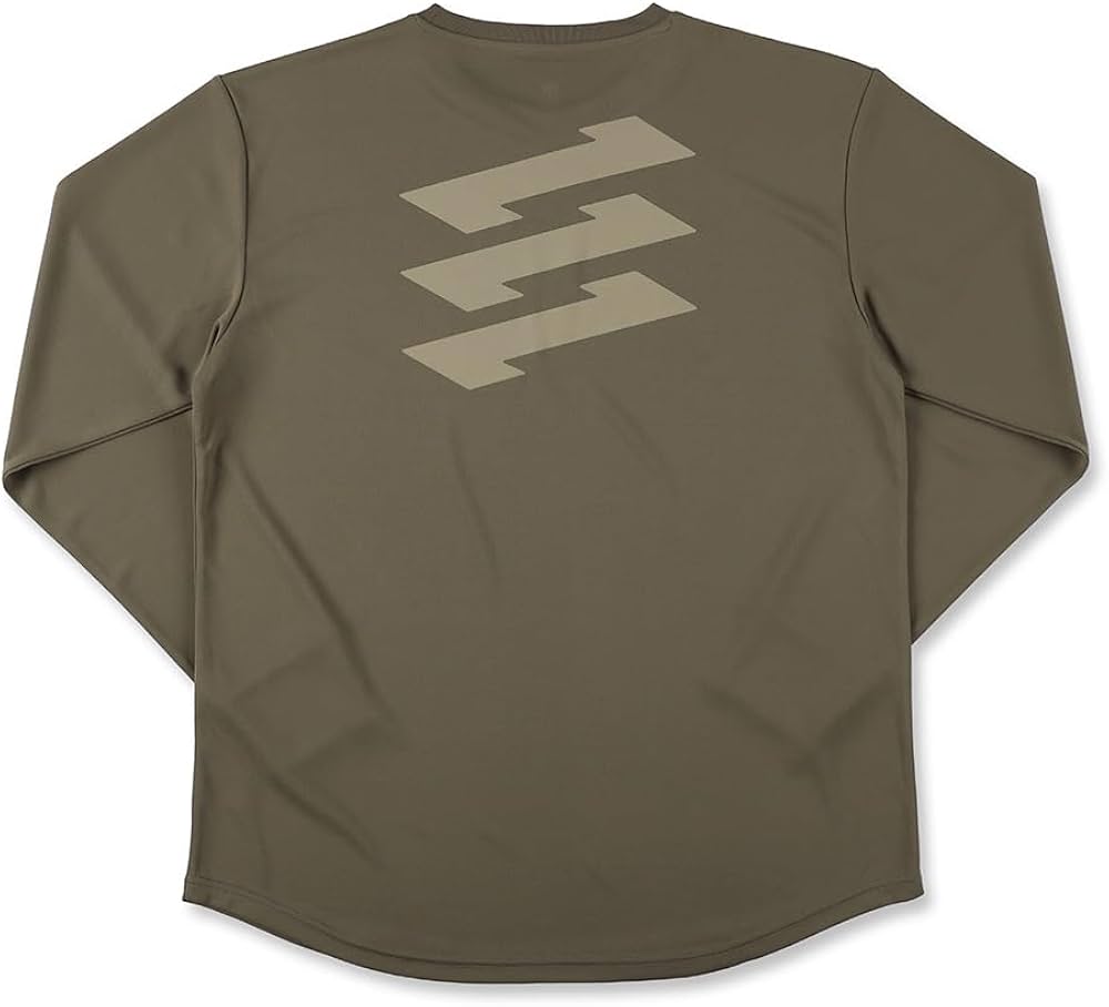 新品未開封品】バスケ エゴザル バスパン ロンT オリーブ色 黒 L