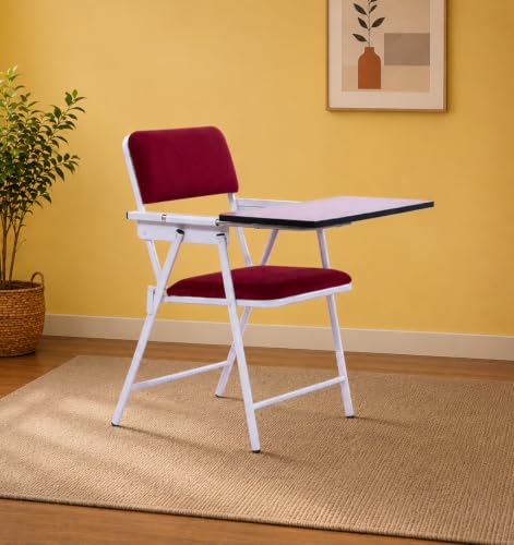 Image of Spacecrafts Folding Study Chair with Writing Pad | Home Tuition Desk Chair