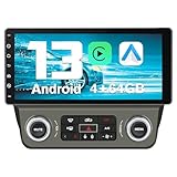 AWESAFE Android Car Stereo for Chevrolet Chevy Camaro 2010 2011 2012 2013 2014 2015, 10' Touch Screen Radio Upgarde WiFi Bluetooth 4G Online GPS Navigation CarPlay Android Auto, 4GB+64GB