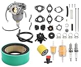 Contenu de l'emballage : 1 carburateur comme sur la photo, 1 conduite de carburant, 2 joints, 1 filtre à air 24 083 03-S, 1 pompe à carburant, 1 filtre à huile, 1 filtre à carburant, 4 pinces, 2 bougies d'allumage, 1 vanne d'arrêt de carburant, quelques pièces de réparation