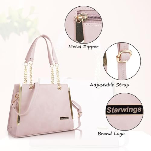 Image of STARWINGS PU Synthetic Leather Women's Satchel Bag | Ladies Travel Handbag
