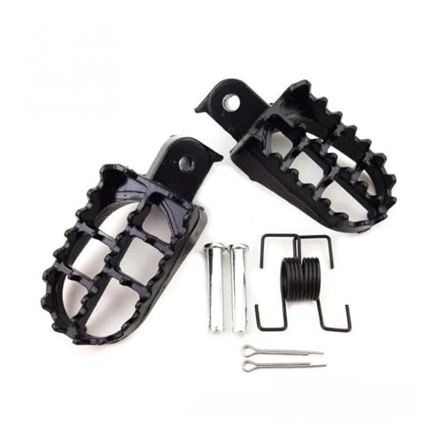 Repose pieds alu PW50 et motos Huayang Boshuer avec accessoires de modification