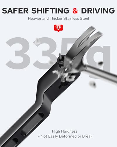 Image of Benlari Heel Toe Shifter Pegs, 304 Stainless Steel Shifter Lever Pegs Fit for Harley Touring Street Glide Road Glide Road King Electra Glide 1988-2024, FL Softail 1986-2017, Trike 2008-2024, Black