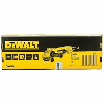 Combo of DEWALT DW801 850Watt 100mm Heavy Duty Small Angle Grinder and 2x DW8060 Cut off Wheel & 2x DT34406 Metal Grinding Abrasive Wheels for Angle Grinders