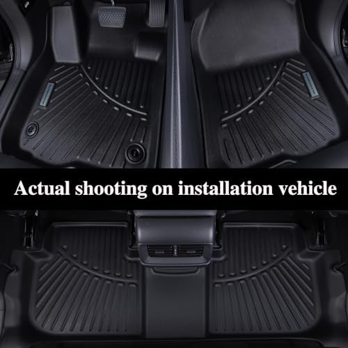 SANBAN-AXE Cargo Mats Trunk Backrest Cargo Liner Fit for Kia Sportage Gasoline 2023 2024 2025 2026 TPE All Weather Protection Fit Kia Sportage Accessories — view 2