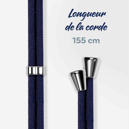Coque tactile compatible Samsung S21 bleu argent 360