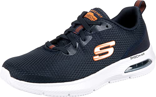 Skechers Herren Dyna-air Sneaker, Navy Mesh Trim Nvy, 44 EU